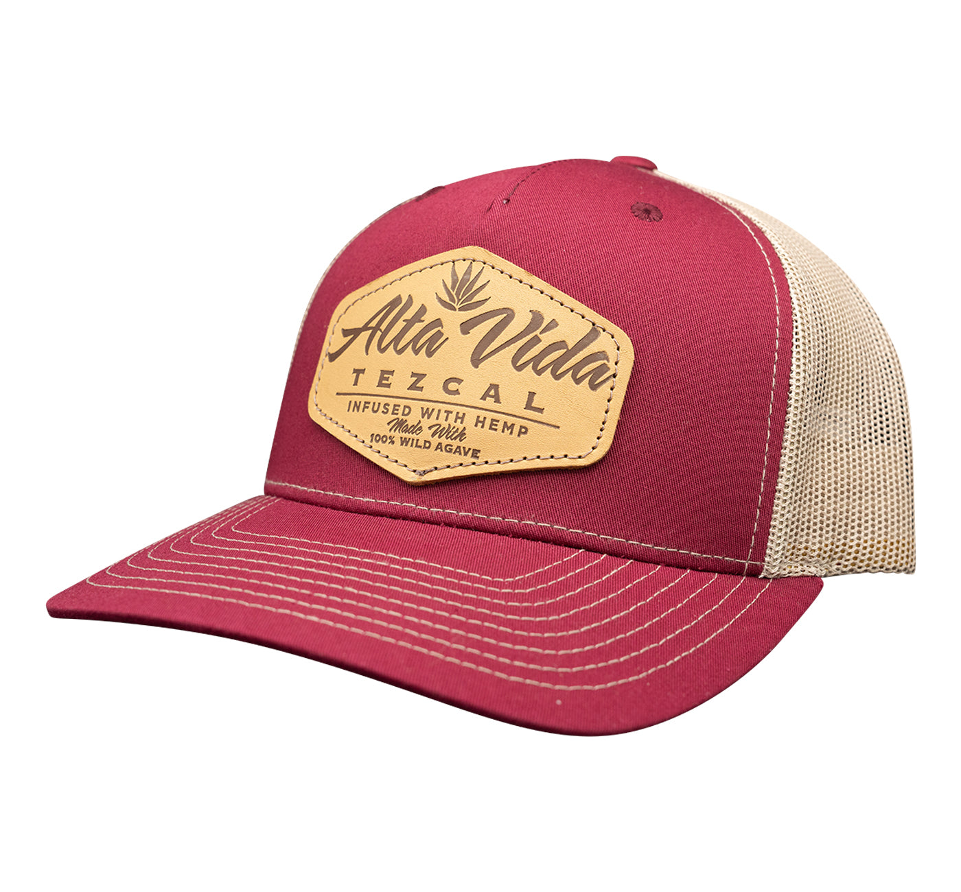 Trucker Hat Hexagon Logo