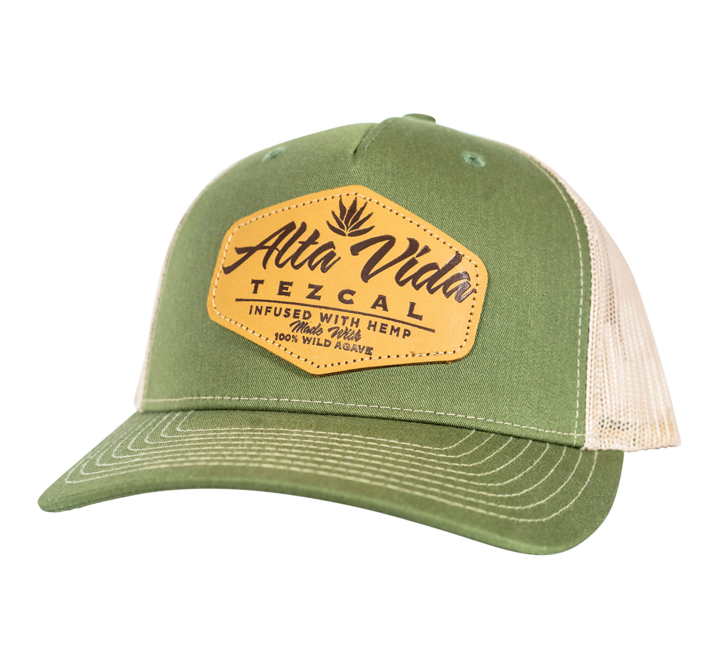 Trucker Hat Hexagon Logo