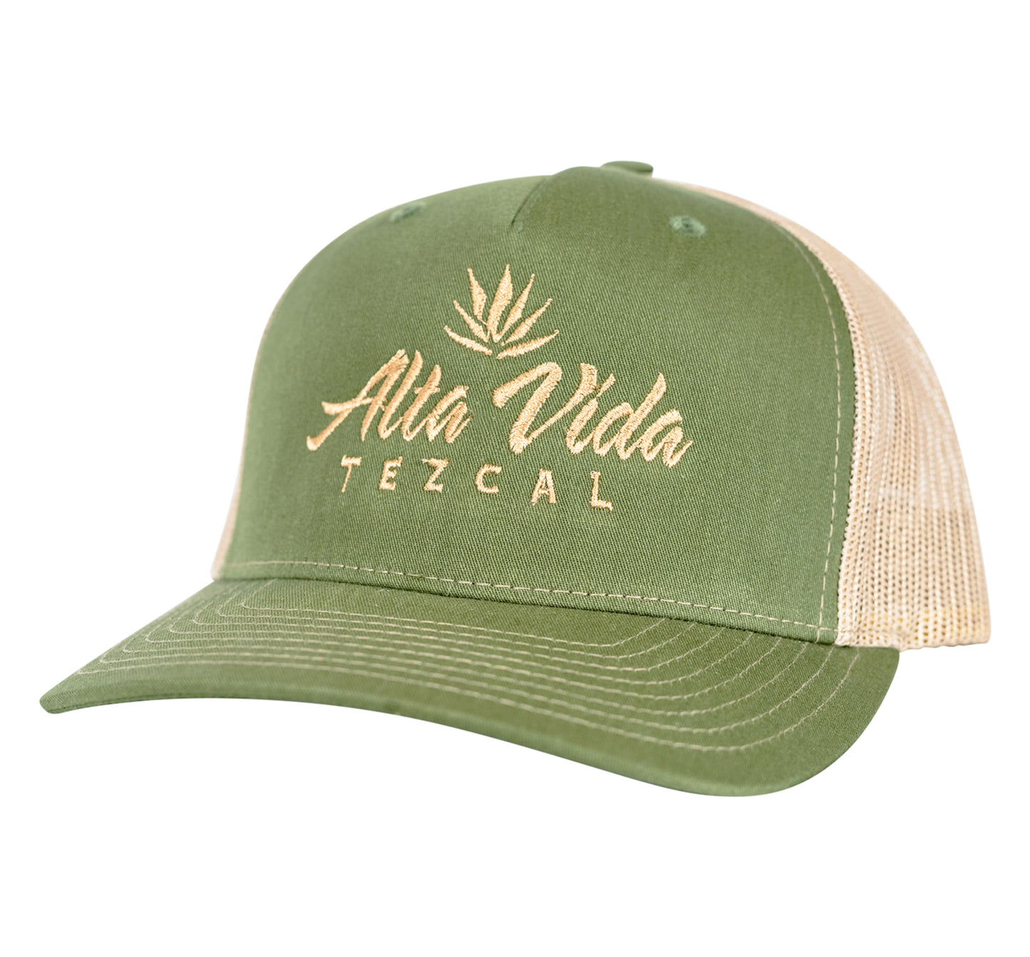 Trucker Hat Stitched Logo