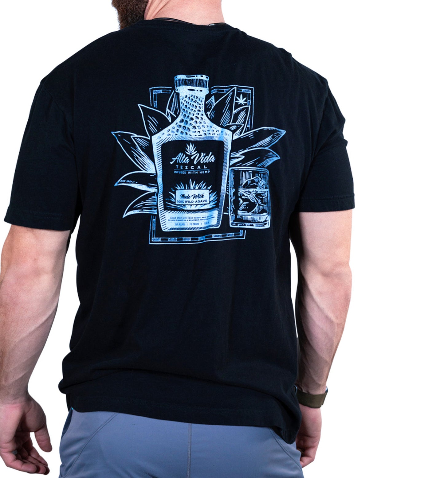 Graphic Bottle Tee Men