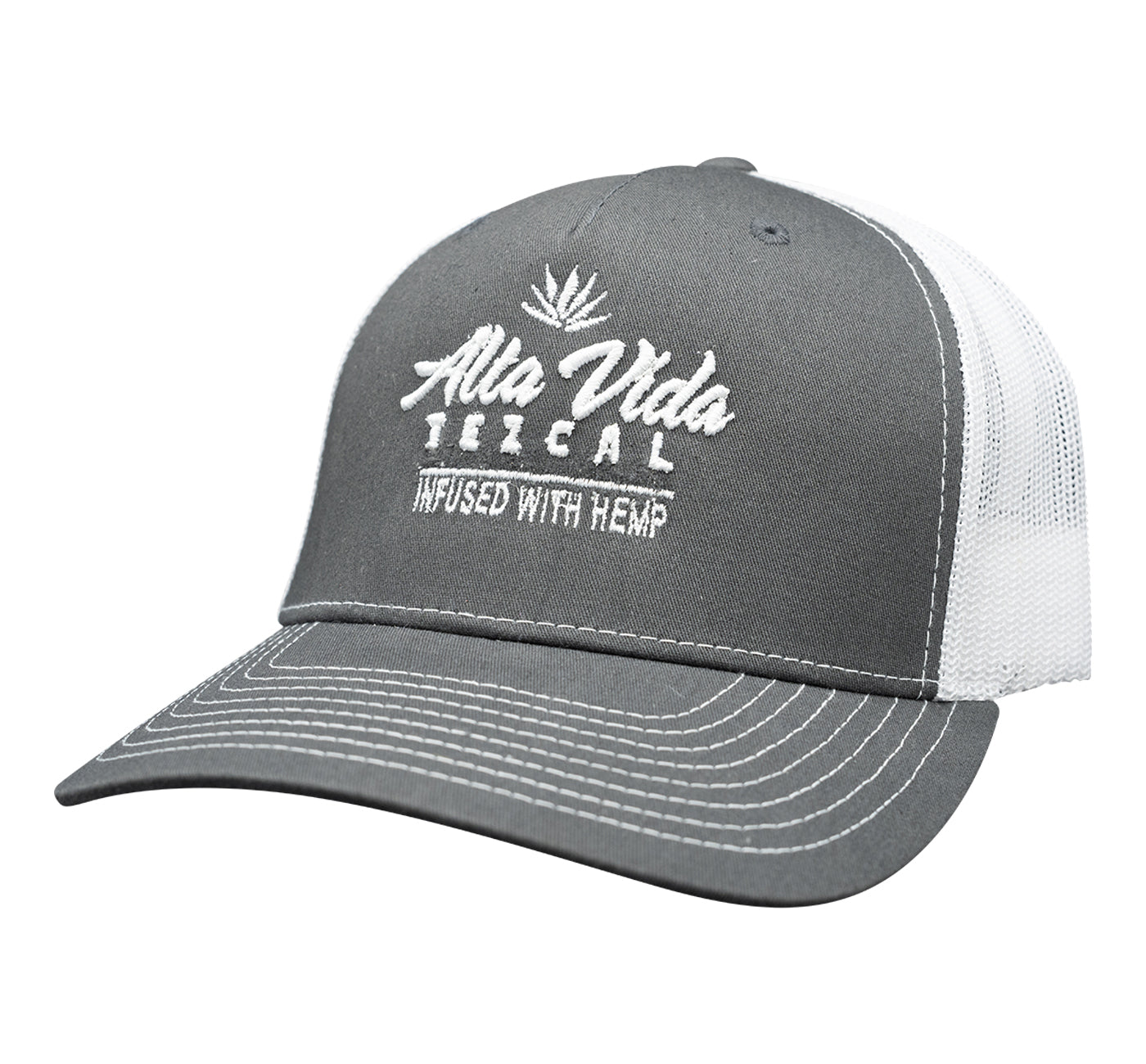 Trucker Hat Stitched Logo